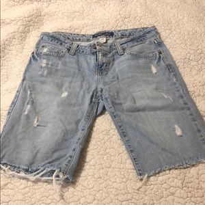 Aeropostale jean bermuda shorts